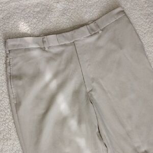 Perry Ellis Beige Soft Polyester Dress Pants